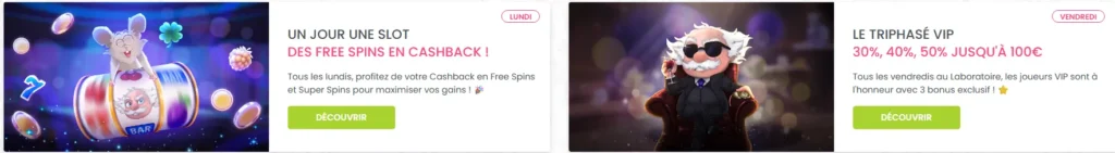 Le programme VIP en 3 étapes du casino Madnix